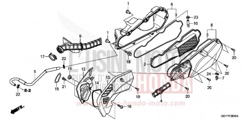 FILTRE A AIR NSC50WHC de 2012